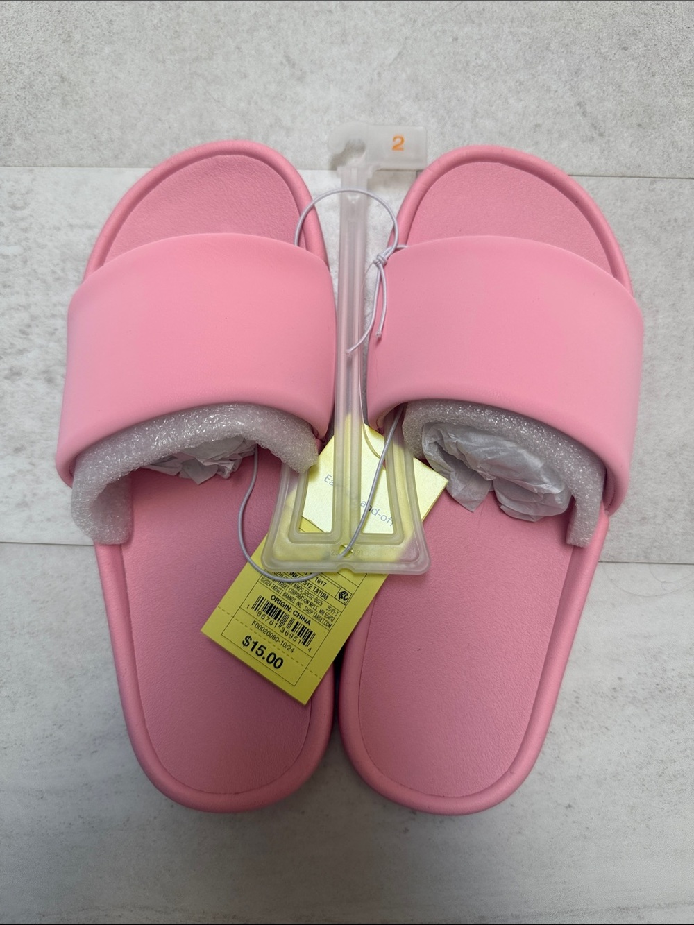 Target kids Tatum Comfort Slide Sandals — Pink